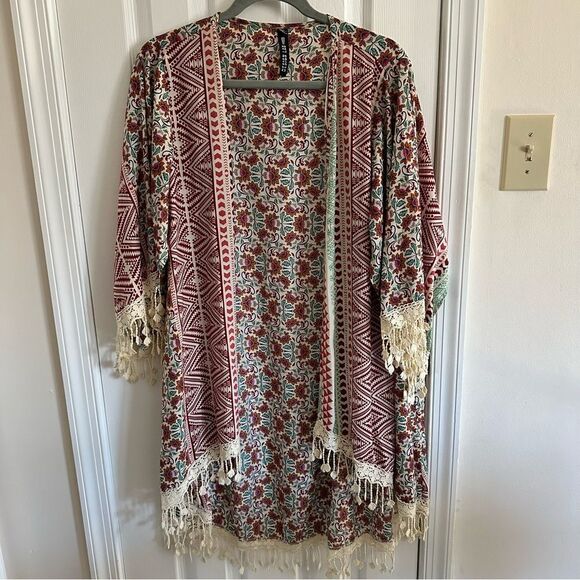 Design Lab Women’s Kimono Size Medium - Picture 12 of 12